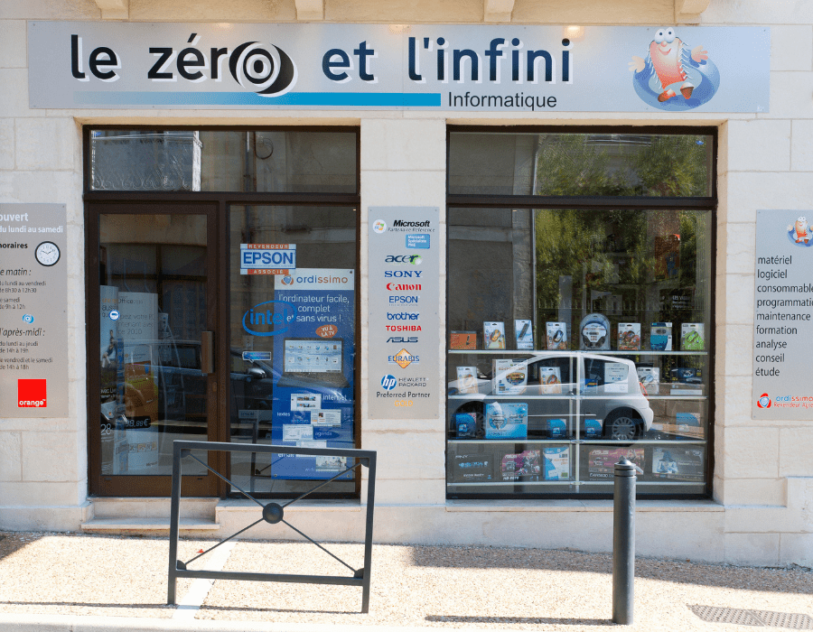 Photo de l'agence du Zéro et l'Infini, société d'informatique à Périgueux, en Dordogne.