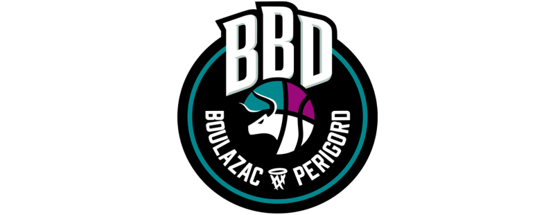 Logo du BBD, Boulazac Basket Dordogne situé à Périgueux, en Dordogne.