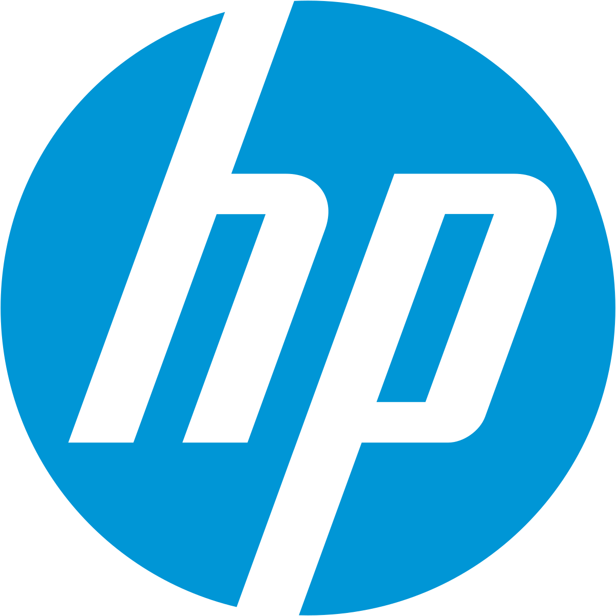 Logo de l'entreprise HP.